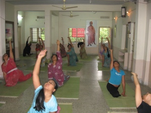 Yogasana Class at VK Hyderabad